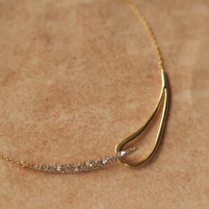 Golden designer-style personalized collar necklace auto draft